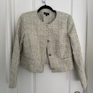 Reitmans Tweed Cropped Jacket size 8
